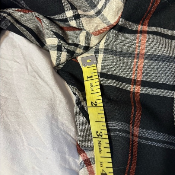 Plaid Men's Pants in Black and Tan - Picture 6 of 14